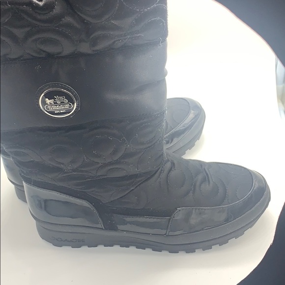 Coach Drexel Snow Boot Authentic - Picture 6 of 9
